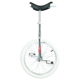 One & Only Bike QU-AX Unicycle OnlyOne 20 Inch Chromed Indoor Alloy Wheels Tyres White 5.7 kg