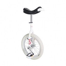 QU-AX Unicycles QU-AX Unisex - Adult OnlyOne Unicycle, White, One Size