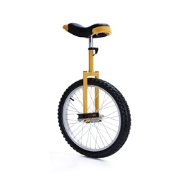 Samnuerly Unicycles Samnuerly Wheel Unicycle Bicycle Competition Single Wheel Bike Balance Bike Outdoor Sports Mountain Bikes Fitness Exercise With Easy Adjustable Seat red-18inch (Yellow 18inch)