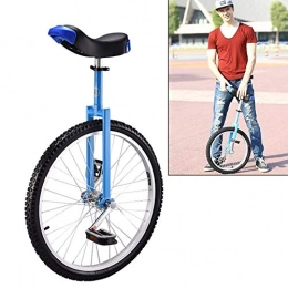 seveni Bike seveni Large Starter Adults Unicycles, with 24-Inch Big Wheels & Comfortable Seat, Big Kids / Mom / Dad / Adults Birthday Gift, Load 330 Lbs (Color, Black, Size, 24 Inch Wheel), Blue, 24 Inch Wheel