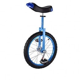 SHARESUN Unicycles SHARESUN 16" 18" Inch Wheel Unicycle Leakproof Butyl Tire Wheel Cycling Outdoor Sports Fitness Exercise Health, Blue, 16