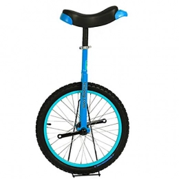 SJSF L Unicycles SJSF L Adjustable Unicycle 16" / 18" / 20" Inch Blue Balance Exercise Fun Bike Fitness for Kid's / Adult's, Best Birthday Gift, 18in