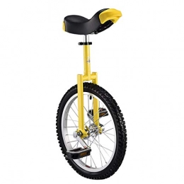 SJSF Y Unicycles SJSF Y 16 / 18 / 20 Inch Unicycle Height Adjustable, Non-Slip Butyl Mountain Tire Balance Exercise Fun Fitness for Adults Children, 16in