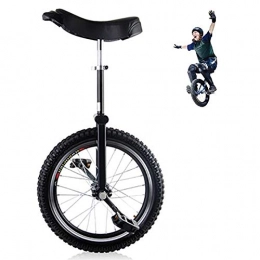 TTRY&ZHANG Unicycles TTRY&ZHANG Black (kid 12 Year Olds) Balance Unicycle(20 / 24''), Adults Trainer Professionals Bicycles, Extra Thick Alloy Rim, Outdoor Fitness (Size : 20INCH)