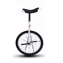 TXTC Unicycles TXTC 20 / 24inch, Unicycle For Adult Women And Men, Bike Unicycle Cycling, balance Bike With Ergonomic Saddle, Knurled Seatpost, For Cycling Outdoor Sports (Color : 20inch-White)
