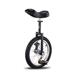 WANGP Bike Unicycle 16 Inch Wheel For Child And Adult, High-Strength Manganese Steel Fork, Adjustable Seat, Aluminum Alloy Buckle, Non-Slip Tires