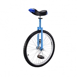 TXTC Unicycles Unicycle Bicycle Balance Bike For Adult Children Single Wheel Kids Bike For Fitness Travel Acrobatics Unicycle, Ergonomic Saddle, 18 / 20 / 24 Inch (Color : 24inch-Blue)
