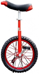 GAODINGD Unicycles Unicycle for Adult Kids 16 / 18 / 20 / 24 Inch Unicycle, Single Wheel Balance Bike, Suitable For Children And Adults, Adjustable Height, Best Birthday, 4 Colors Unicycle ( Color : Red , Size : 20 inch )