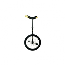 QU-AX Unicycles Unicycle Qu-Ax Luxus, 406 mm (20 Inches), Black