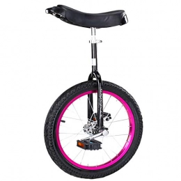 Unicycles Bike Unicycles 24" 20" 18" 16" Starter for Tall Adults Teenagers Big Kids, Balance Exercise One Wheel Bike, Skidproof Tire & Alloy Rim (Color : Purple, Size : 24in)