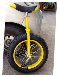 Unicycles Unicycles Unicycles Unisex, 20 / 24 Inch Wheel For Kids Adults Beginner Teen, Comfy Saddle Seat Steel Fork Frame Rubber Mountain Tire For Unisex Cycling Balance Bike (Size : 20 Inch)