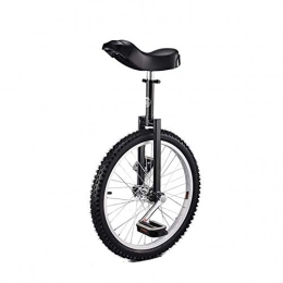 WangLei Balanced Sports Car, Unicycle Unicycle 16 Inch / 18 Inch / 20 Inch Child Adult Sports Unicycle, Acrobatics, Single Fitness Bike Balance (5 Color Options) (Color : Black, Size : 16 inches)