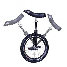 ywewsq Bike ywewsq Black Unicycle for Kids / Adults Boy, 16in / 18in / 20in / 24in Leakproof Butyl Tire Wheel, Steel Frame, for Outdoor Sports, Load 150kg / 330Lbs (Size : 20"(50cm))