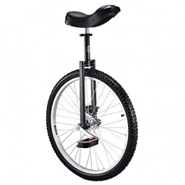 ywewsq Bike ywewsq Large Adult's Unicycle for Men / Women / Big Kids, 24 Inch Wheel, Female / Male Unicycle with Alloy Rim, User Tall than 175cm, Best Birthday Gift (Color : Black, Size : 24 Inch Wheel)