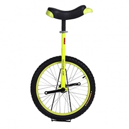 ywewsq Unicycles ywewsq Small 14 Inch for Kids 5 / 6 / 7 / 8 / 9 Years Old, Yellow Balance Cycling for Your Son Daughter / Boy Girl, Best