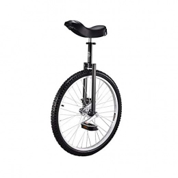 Znesd Bike Znesd 24" Wheel Unicycle Leakproof Butyl Tire Wheel Cycling Outdoor Sports Fitness Exercise Health , Single wheel balance bicycle, travel, acrobatic car ( Color : Black , Size : 24 inches )