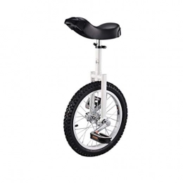 ZSH-dlc Bike ZSH-dlc Freestyle Unicycle Single Round Children's Adult Adjustable Height Balance Cycling Exercise 16 / 18 / 20 Inch Black (Size : 18 Inch)
