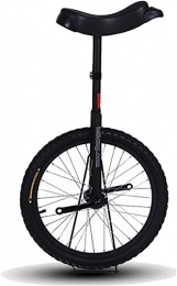 ZWH Bike ZWH Bike Unicycle Classic Black Unicycle For Beginner To Intermediate Riders, 24 Inch 20 Inch 18 Inch 16 Inch Wheel Unicycle For Kids / Adult (Color : Black, Size : 24 Inch Wheel)