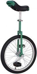 ZWH Unicycles ZWH Bike Unicycle Unicycle 16 Inch Single Round Children's Adult Adjustable Height Balance Cycling Exercise Green Unicycle