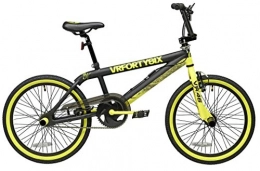 Adriatica Fahrräder Adriatica BMX Freestyle 20" VR46 Valentino Rossi 46 Fahrrad Freestyle schwarz / gelb offiziell