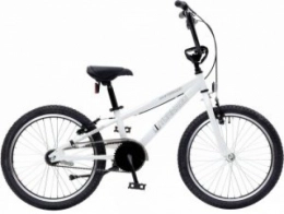 Bike Fun Fahrräder Bike Fun Cross Tornado 20-Zoll- 40 cm Jungs / Mädchen Rücktrittbremse Weiß