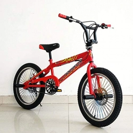 SHJR Fahrräder BMX BIKE-20 Zoll, Stunt Action BMX Fahrrad, geeignet für Anfängerebene bis Fortgeschrittene Riders Street Bikes BMX, A