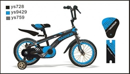 CTBIKES Fahrräder ctbikes Warrior BMX Kids Bikes Blue / Black AVAILABLE in Size (14)