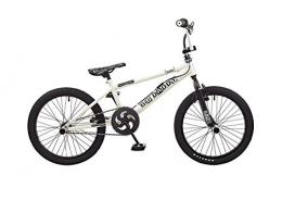 DUDU Fahrräder Dudubike Mountainbike Big Daddy 20" Wheel BMX Freestyler Bike White / Black 360 Giro & Stunt Pegs