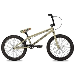 Eastern Bikes Fahrräder Eastern Bikes Lowdown 20-Zoll BMX-Fahrrad, Rahmen aus hochfestem Stahl (Beige & Tarnmuster)