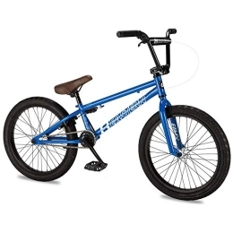 Eastern Bikes Fahrräder Eastern Bikes Paydirt 20-Zoll BMX-Fahrrad, Rahmen aus hochfestem Stahl (Blau)