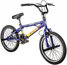 F.lli Schiano Fahrräder F. LLI Schiano Hard Road BMX 20 Fahrrad, blau / gelb, M