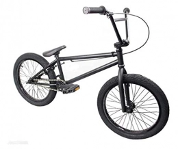 ZTBXQ Fahrräder Fitness Sport im Freien 20 Zoll BMX Bikes Freestyle für Anfänger bis Fortgeschrittene High Carbon Stahlrahmen 25X9T BMX Getriebe mit U-Typ Bremse Schwarz
