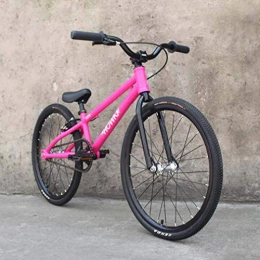 ZTBXQ BMX Fitness Sport im Freien Mud Racing Bike 20 Zoll BMX Bikes mit leichtem Carbon Hochleistungsrahmen Single Speed ​​Getriebesystem Professionelle V-Bremsen und Spezialbremsen