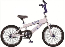 Hooptec Fahrräder Jungen Free Style BMX Hooptec Blue Power Blau-Wei 20 Zoll