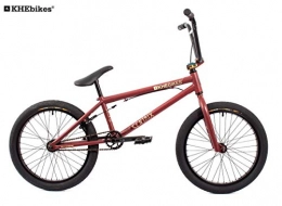 KHEbikes Fahrräder KHE BMX Fahrrad CENTRIX rot-braun mit Affix Rotor Nur 10, 5kg!