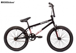 KHEbikes Fahrräder KHE BMX Fahrrad Dirty Harry 20 Zoll patentierter Affix 360° Rotor schwarz 11, 4kg