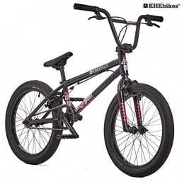 KHEbikes BMX KHE BMX Fahrrad Dirty Harry 20 Zoll patentierter Affix 360° Rotor schwarz 11, 4kg
