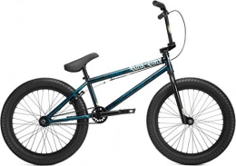 Kink BMX Fahrräder Kink Bikes Curb 2019 BMX Rad - Smoked Stang Teal | blau-schwarz | 20.0"