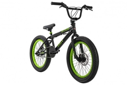KS Cycling Fahrräder KS Cycling BMX Freestyle 20" Fatt schwarz-grün