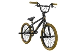 KS Cycling Fahrräder KS Cycling BMX Freestyle 20'' G-Acid schwarz-Gold