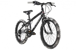 KS Cycling BMX KS Cycling Mountainbike Kinderfahrrad 20'' Crusher schwarz-weiß RH 28 cm