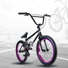 LJLYL 20-Zoll-BMX-Bike-Freestyle für Anfänger bis Fortgeschrittene, 4130er Rahmen aus Kohlenstoffstahl, 25X9t BMX-Getriebe, U-Typ-Bremse