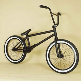 LJLYL Fahrräder LJLYL BMX-Fahrrad für Jugendliche und Erwachsene - Jungen, Männer, 20-Zoll-Räder, 4130 Cr-Mo-Stahlrahmen, Vorderradgabel und 8, 75-Zoll-Lenker, Freestyle BMX