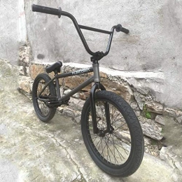 LJLYL Fahrräder LJLYL Freestyle BMX-Bikes für Erwachsene, Jugendliche - 20-Zoll-Doppelschichträder - 8, 6-Zoll-Cr-Mo-Lenker - 20 × 2, 3-Zoll-Reifen - Rahmen und Gabel aus Chrom-Molybdän-Stahl
