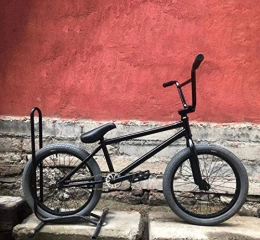 LUO BMX LUO Fahrrad, Erwachsenen 20-Zoll-Profi-Fahrrad, Stunt-Action-Fahrrad Geeignet für Anfänger bis Fortgeschrittene Steel Frame Street Freestyle Bikes