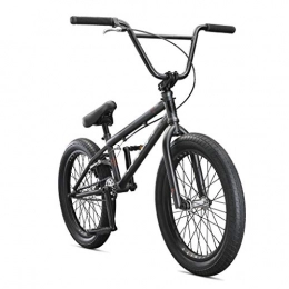 Mongoose BMX Mongoose Unisex-Erwachsene Legion BMX Freestyle Bike, grau / schwarz, 20-Inch Wheels