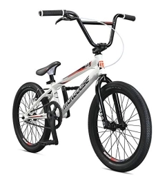 Mongoose Fahrräder Mongoose Unisex – Erwachsene Title Elite Pro BMX Race Bike, Weiss, one Size