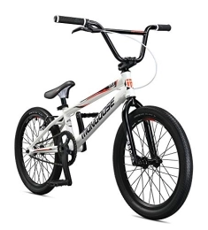Mongoose Fahrräder Mongoose Unisex – Erwachsene Title Elite Pro XXL BMX Race Bike, Weiss, one Size