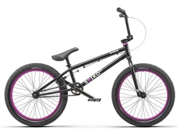 Radio Bikes Fahrräder Radio Bikes Saiko 20 2019 BMX Rad - Matt Black / Purple | schwarz / lila | 19.25"
