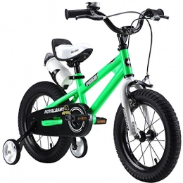 Royal Baby Fahrräder Royalbaby Unisex Jugend Freestyle Jungen Mädchen Stabilisatoren Kinder Kinderfahrrad Grün 40, 6 cm